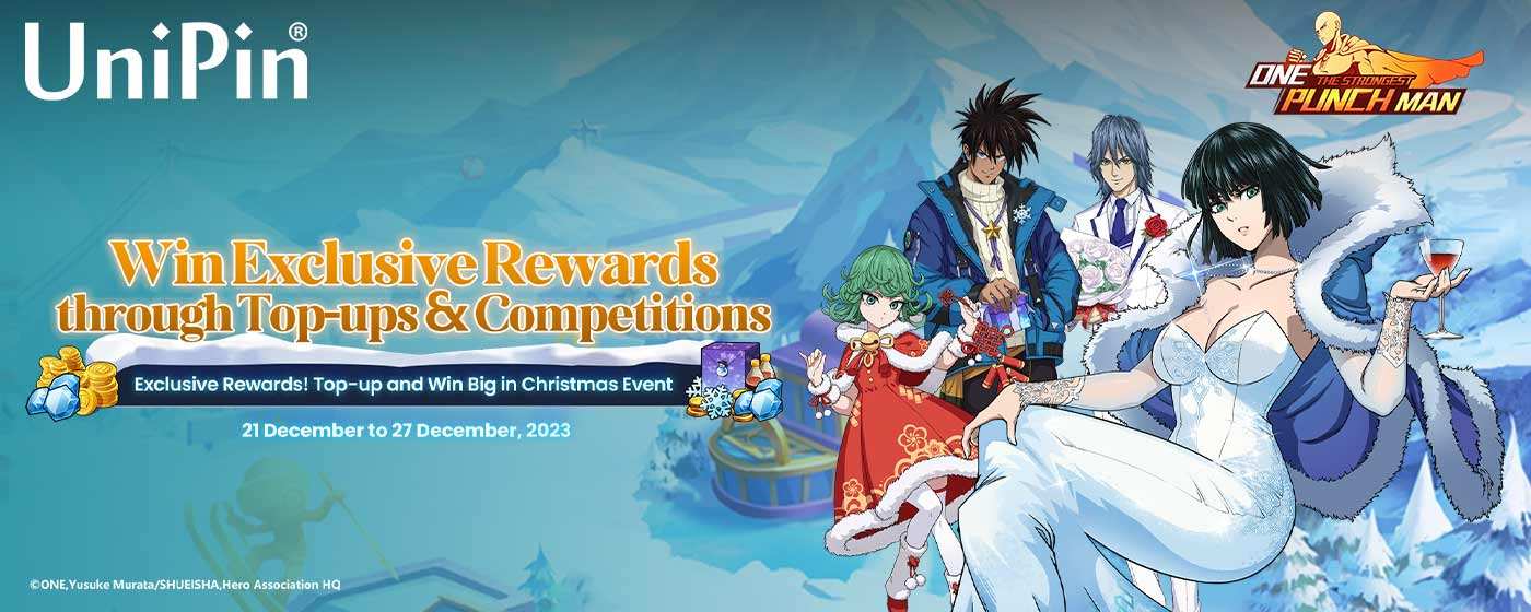 Join The Festivities In One Punch Man: The Strongest Christmas Event! (MY)